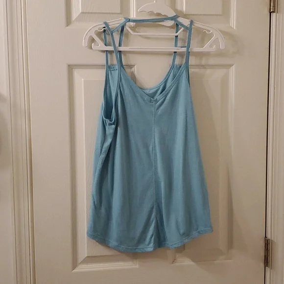 Pale Blue, Sports, Activewear Tank, Small - Picture 2 of 5